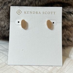 Kendra Scott Barrett stud earrings in rose gold